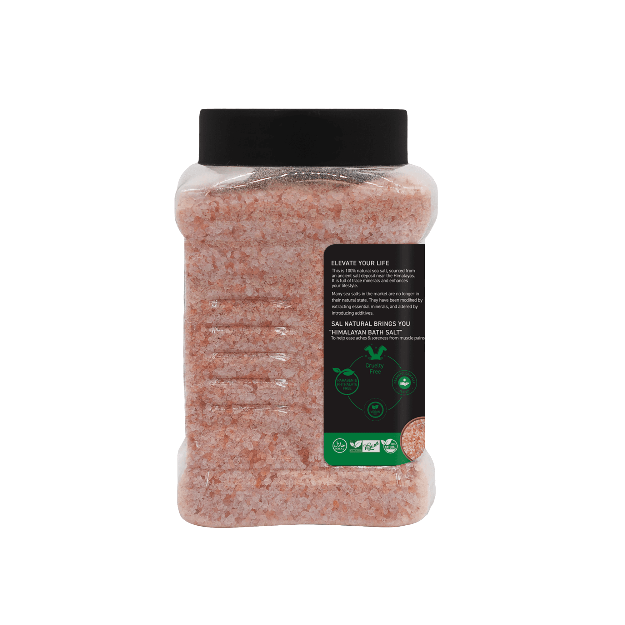 Himalayan Pink Bath Salt, Jasmine, 5 lb Jar - View 4
